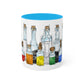 Straight Ally Pride Flag Potion Bottles - Mug