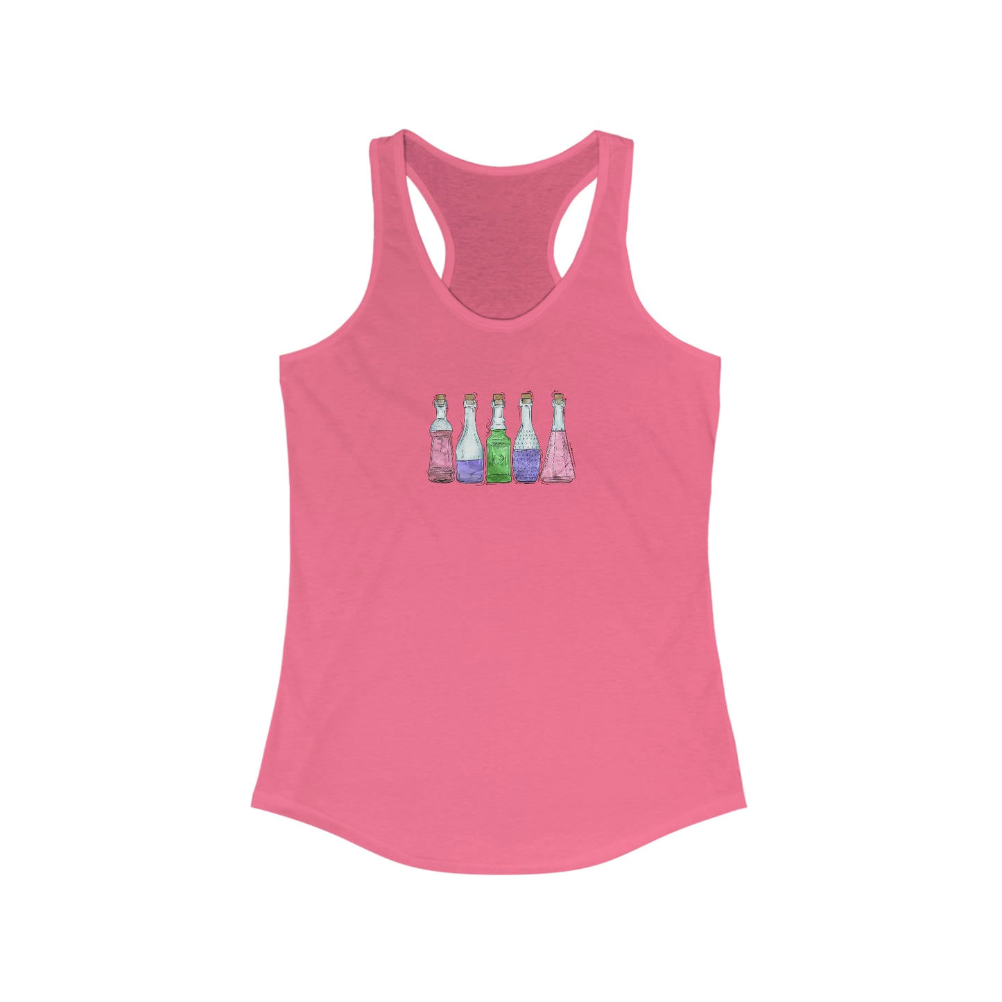 Trigender Pride Potion Bottles - Womens Tank Top