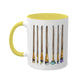 Genderfaun Pride Flag Paint Brushes - Mug