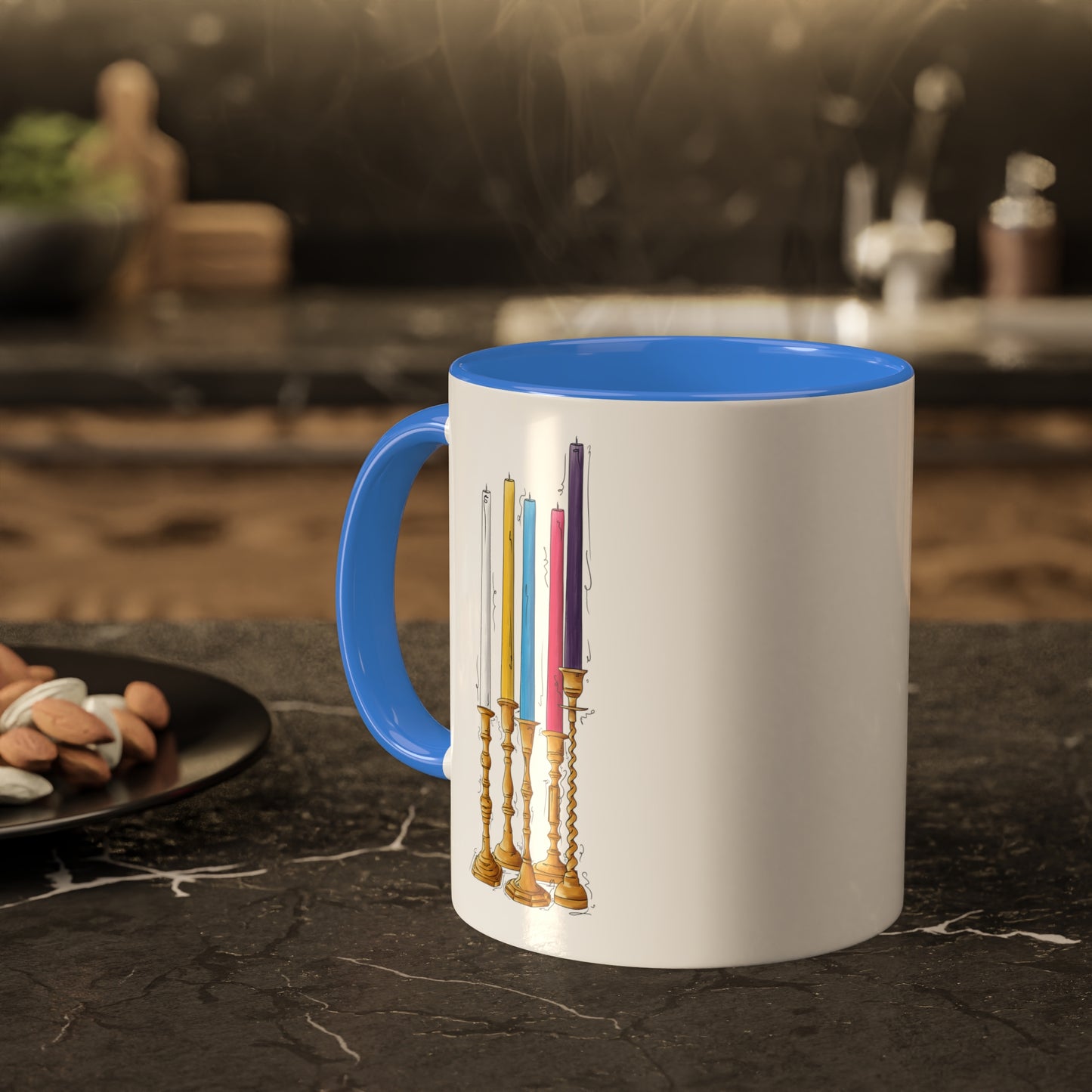 Polyamorous Pride Flag Candlesticks - Mug