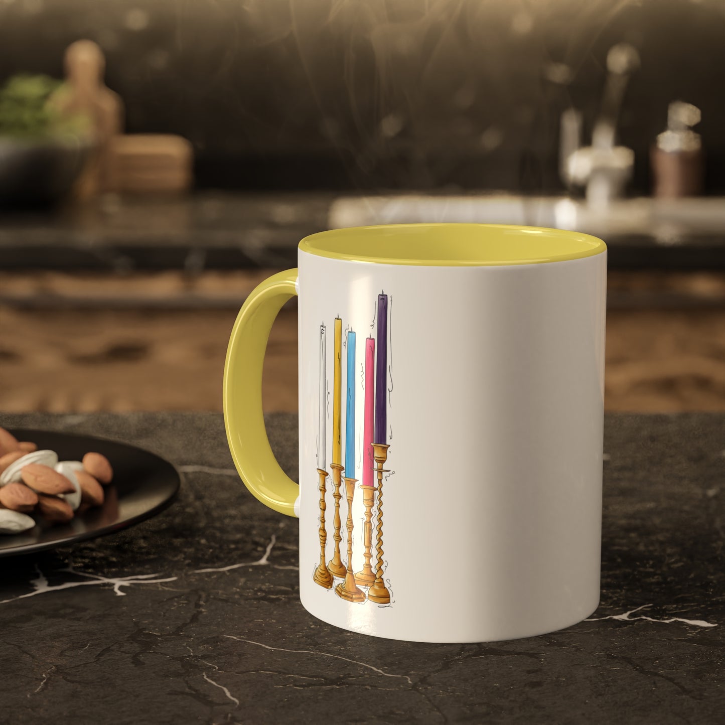 Polyamorous Pride Flag Candlesticks - Mug