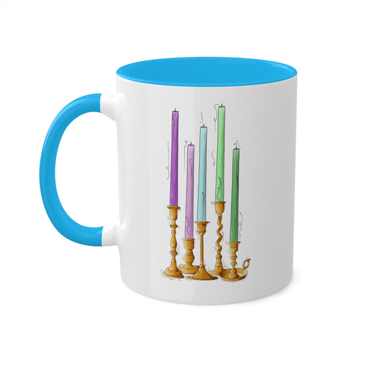 Toric Pride Flag Candlesticks - Mug