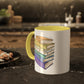 Genderfaun Pride Flag Old Books - Mug