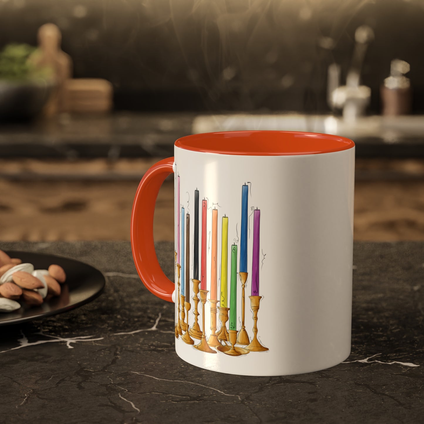 Progress Pride Flag Candlesticks - Mug