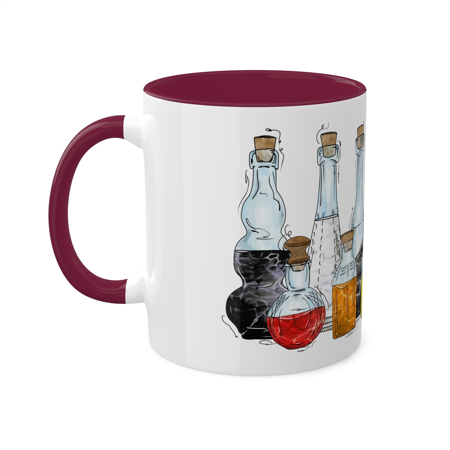 Straight Ally Pride Flag Potion Bottles - Mug