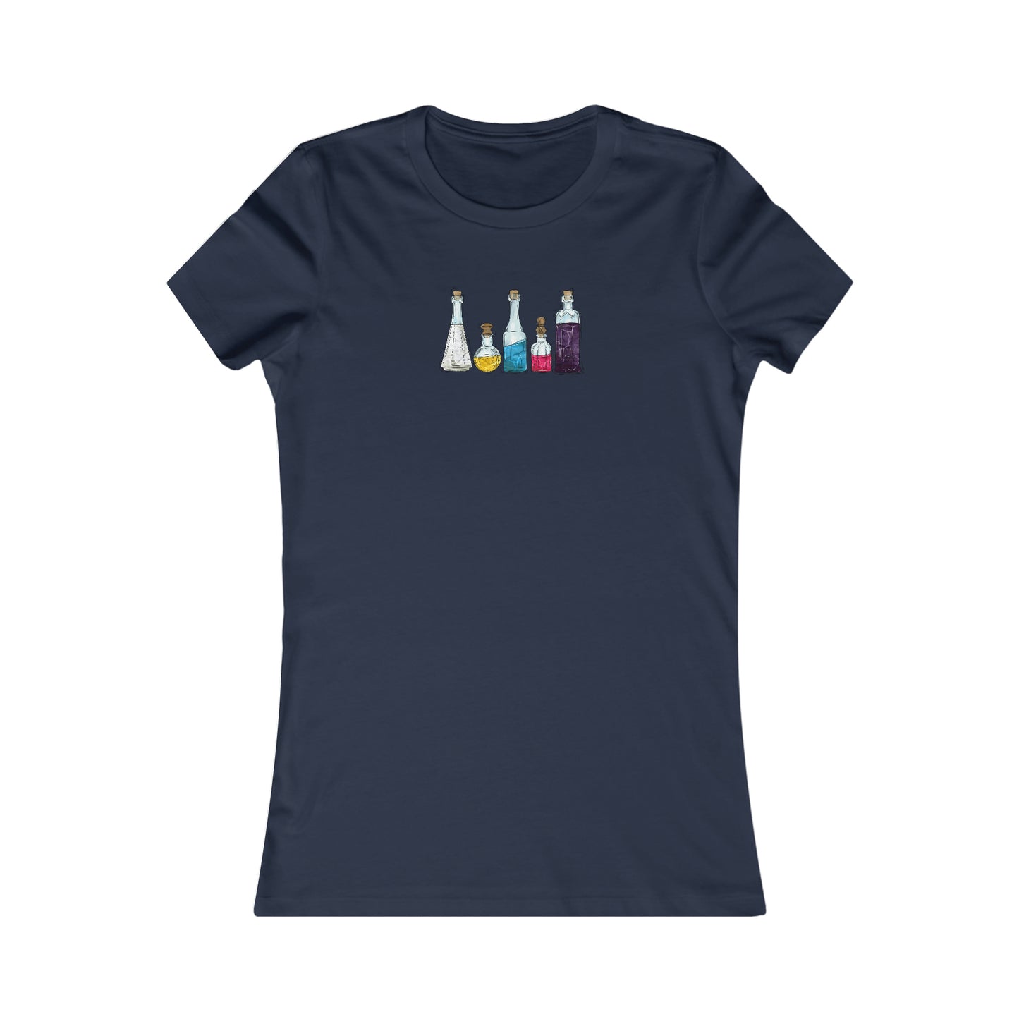 Polyamorous Pride Potion Bottles - Women's T-Shirt