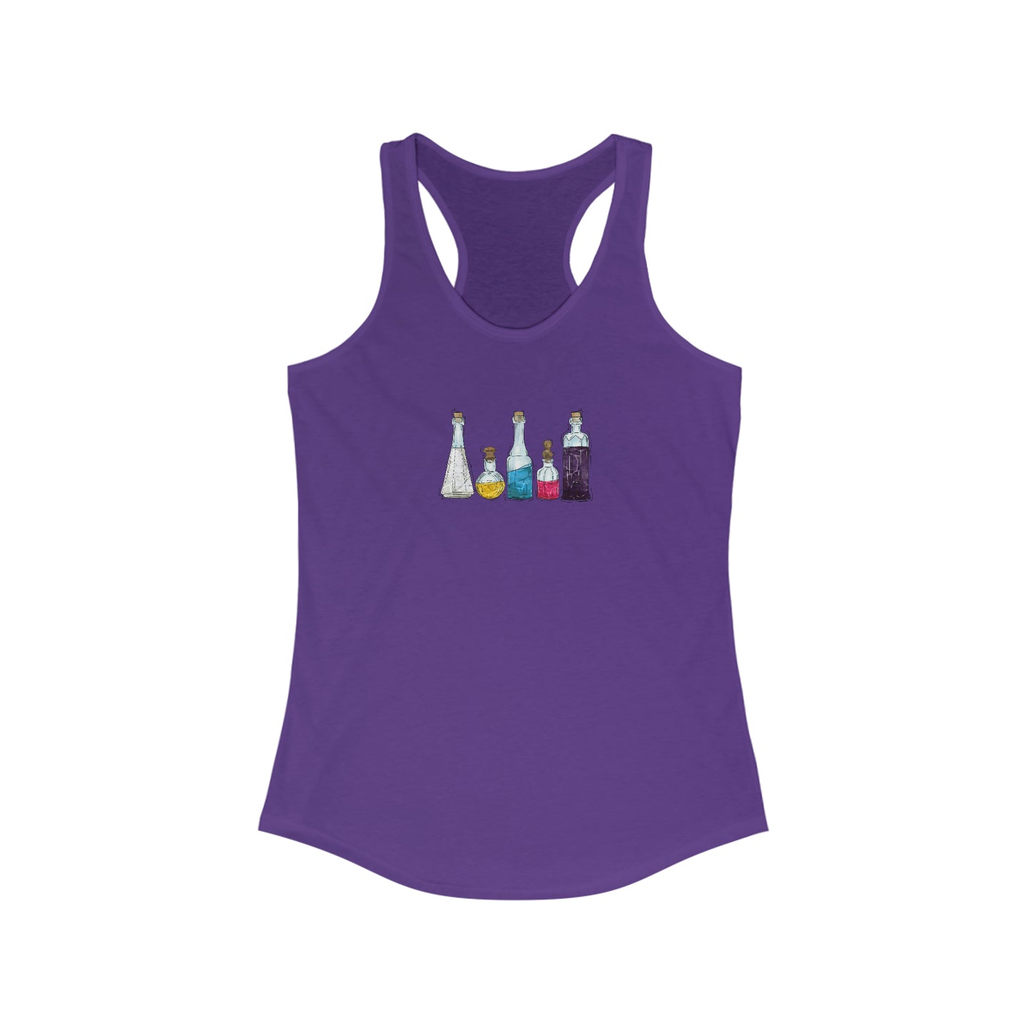 Polyamorous Pride Potion Bottles - Womens Tank Top