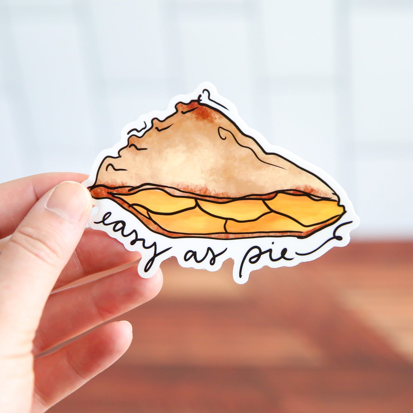 Easy As Pie - Sticker