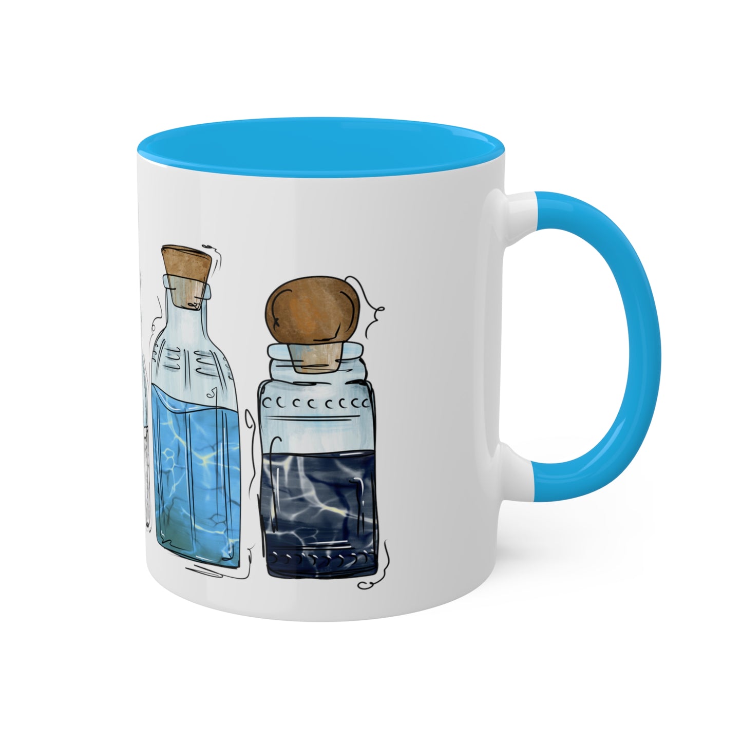 Aroace Pride Flag Potion Bottles - Mug