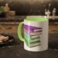 Toric Pride Flag Old Books - Mug