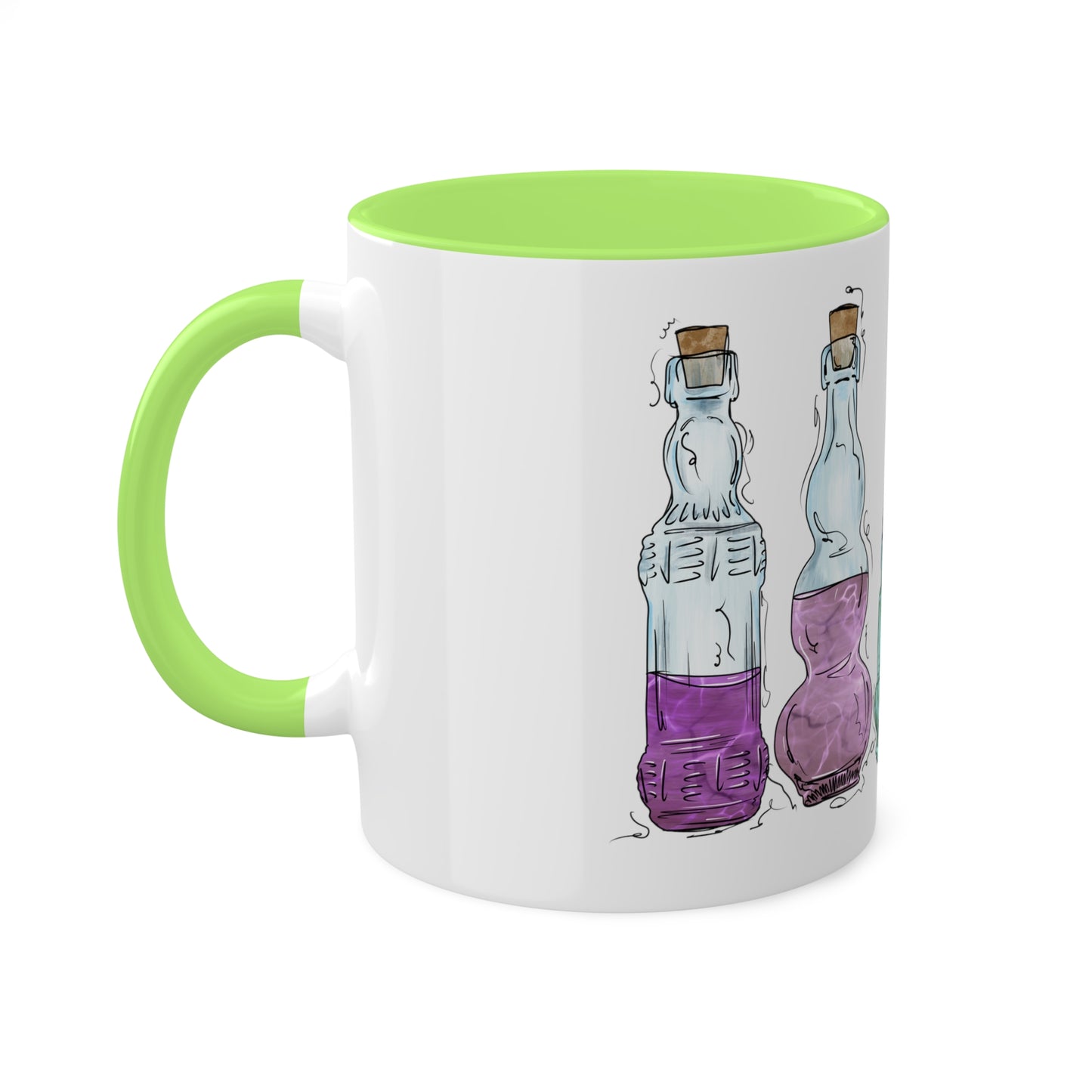 Toric Pride Flag Potion Bottles - Mug