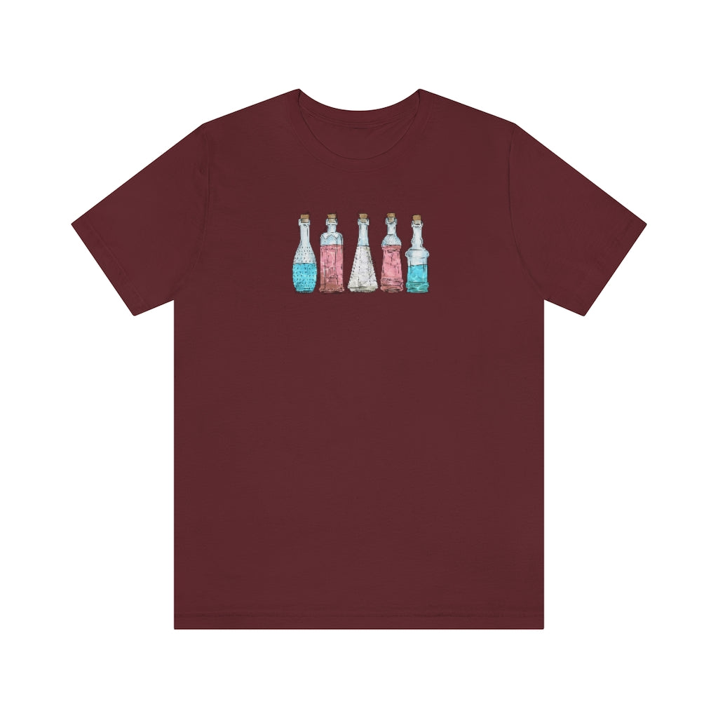 Transgender Pride Potion Bottles - Unisex T-Shirt