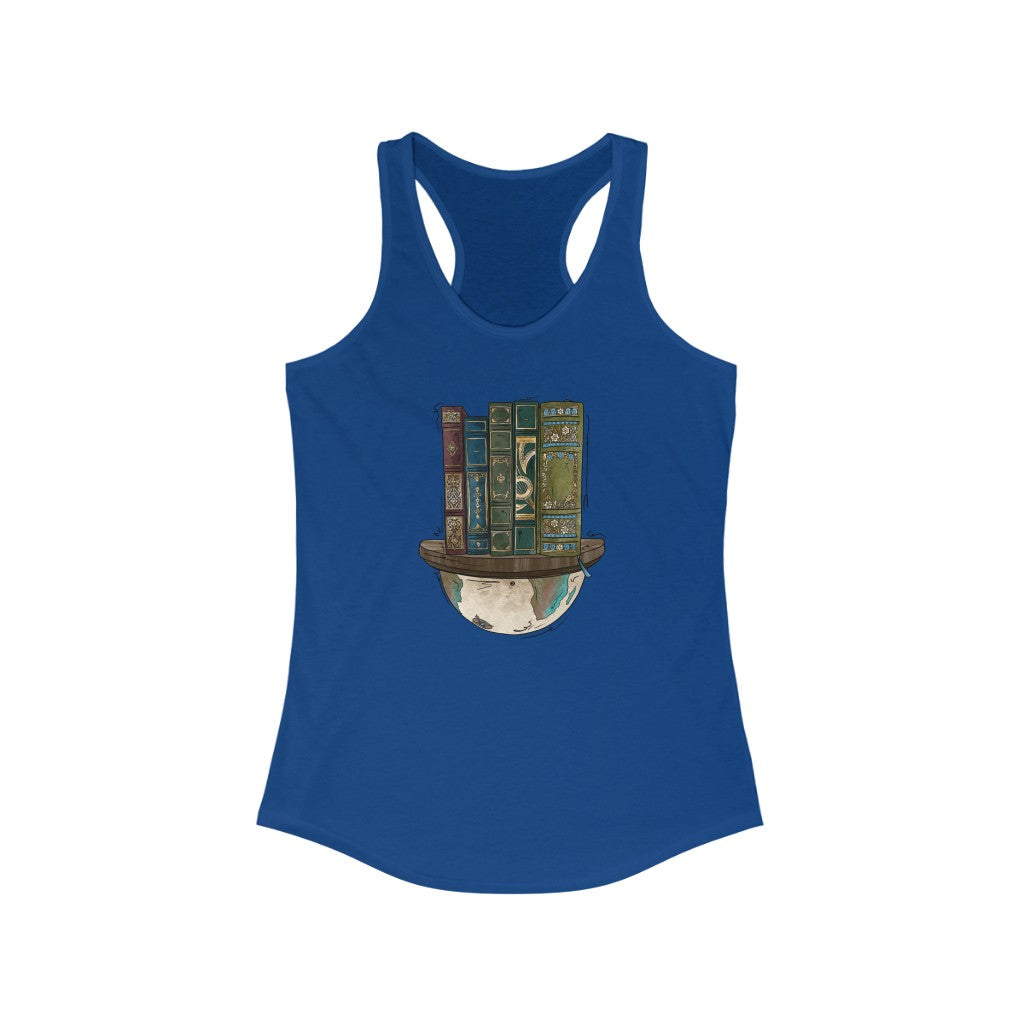 Globe and Vintage Books - Womens Tank Top