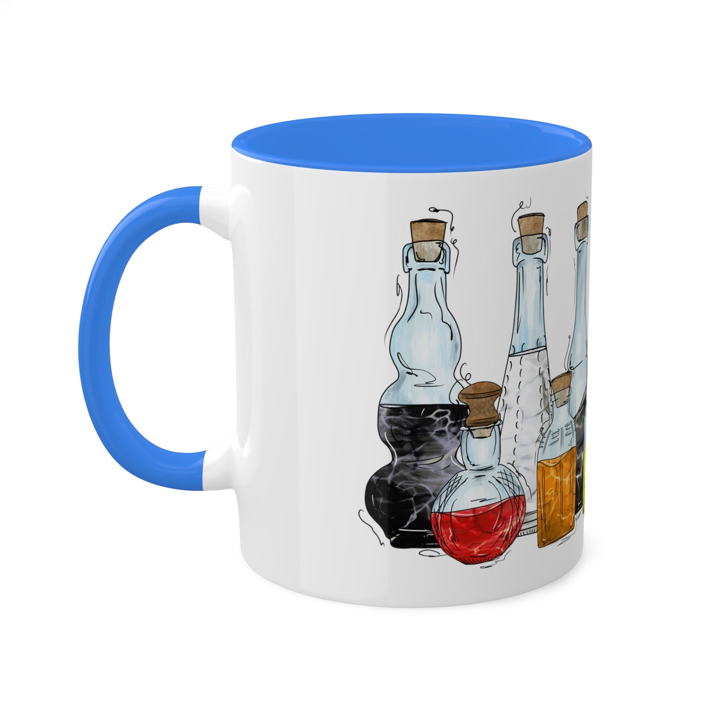 Straight Ally Pride Flag Potion Bottles - Mug