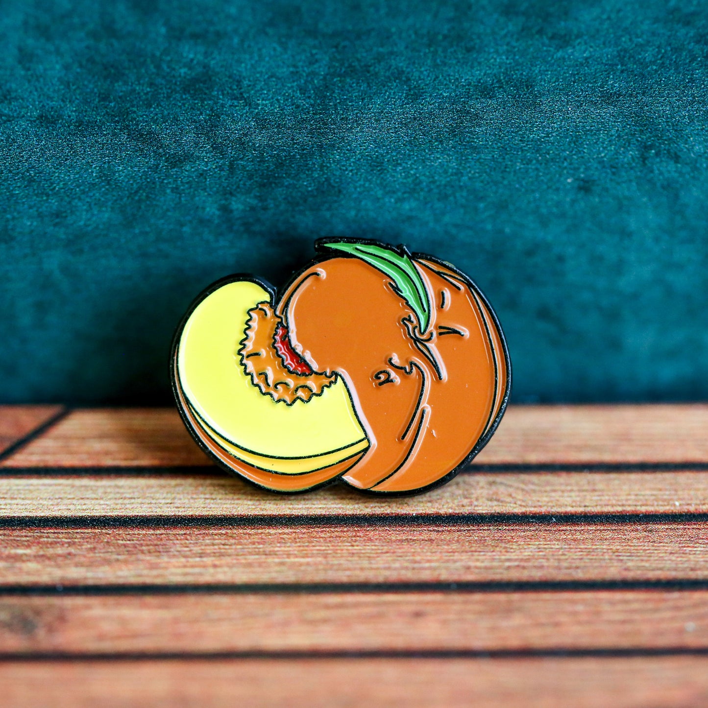 Peach - Enamel Pin